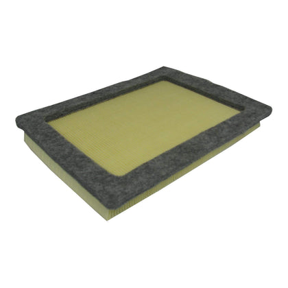 ECOGARD XA5528 front view showing filter shape and clean fit for easy replacement