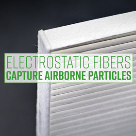 ECOGARD filter pictured in car interior illustrating fresher cabin air and passenger comfort