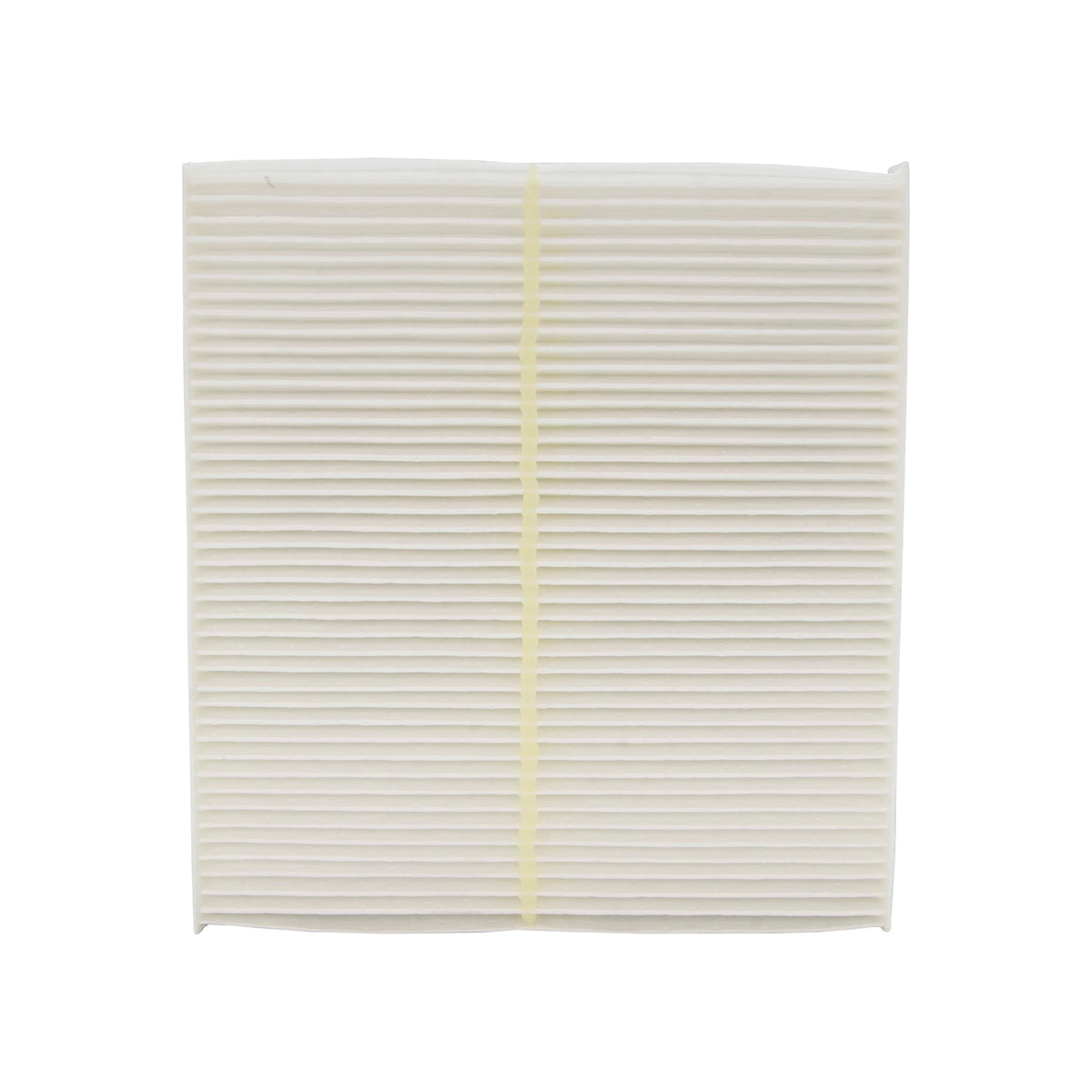 ECOGARD filter next to ruler showing dimensions for assured fitment and correct sizing