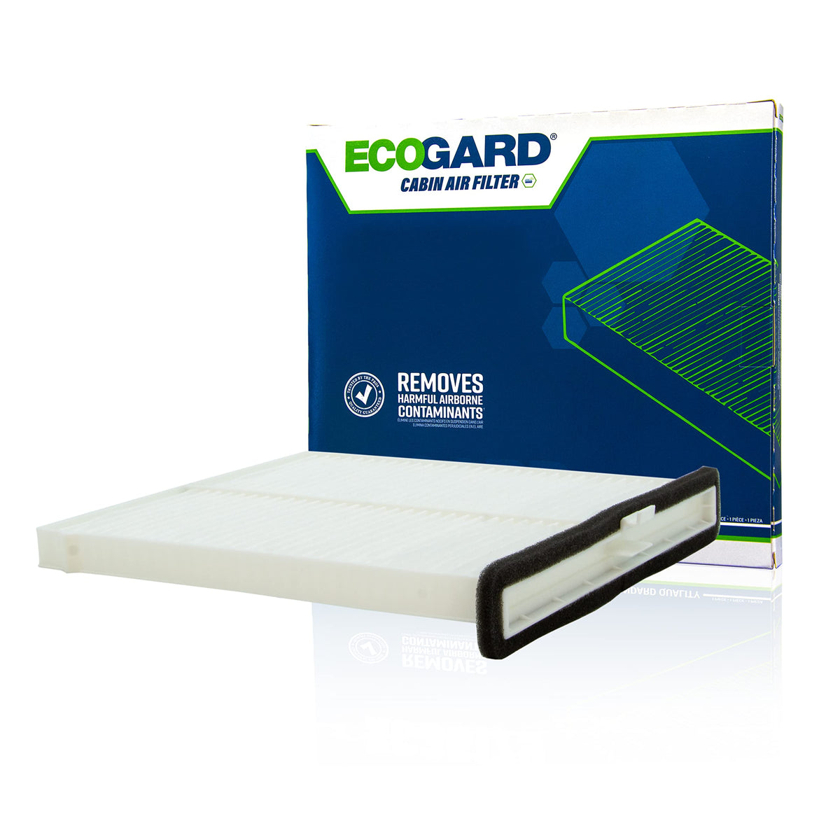 ECOGARD XC10189 front packaging showing part fit and benefits