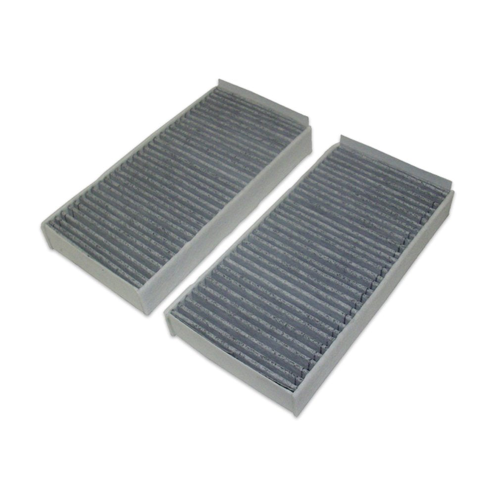ECOGARD activated charcoal media close-up demonstrating odor control and filtration efficiency