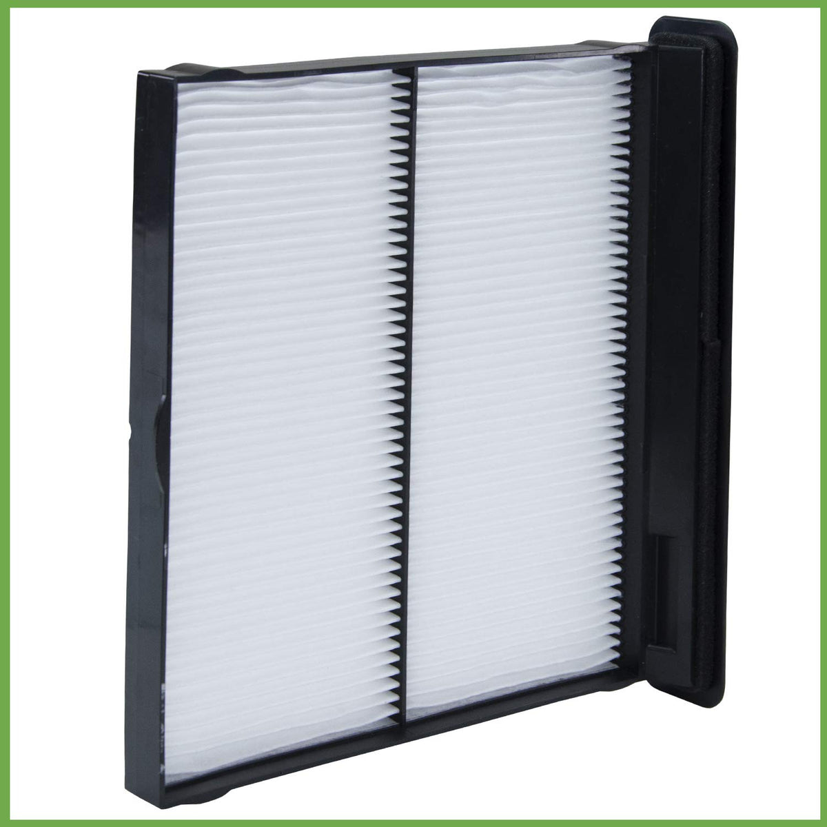 ECOGARD XC11800 installed in Subaru cabin filter slot for improved airflow