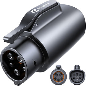 Ecogenix adapter front angle showing rugged housing and clear labeling for reliable use