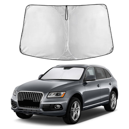 EcoNour sunshade front packaging showing model fit and benefits