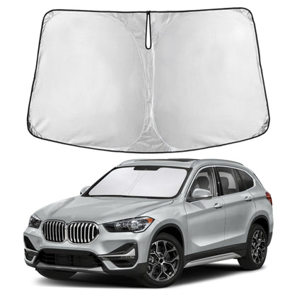 EcoNour front view showing full windshield fit and protection benefit