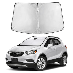 EcoNour front view on Buick Encore demonstrating full windshield coverage and cooling benefit