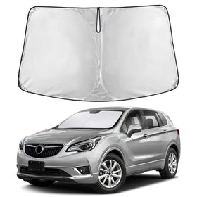 EcoNour front view showing full windshield coverage benefit