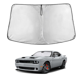 EcoNour front packaging showing custom-fit Challenger shade and quick-install benefit