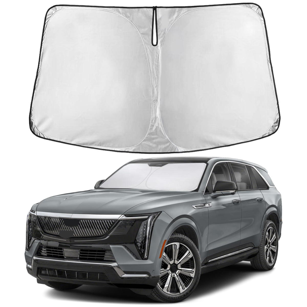 EcoNour front packaging showing full windshield coverage benefit