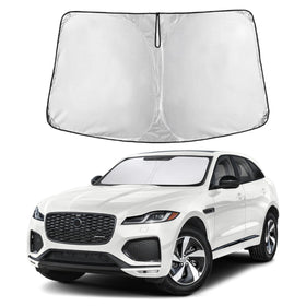 EcoNour front view showing full windshield coverage and clean fit