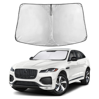 EcoNour front view showing full windshield coverage and clean fit