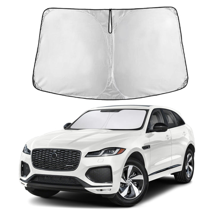 EcoNour front view showing full windshield coverage and clean fit
