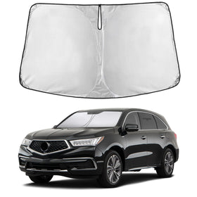 EcoNour front view showing full-fit for Acura MDX windshield and instant heat reduction