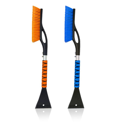 EcoNour front view of brush and scraper set showing durable finish and colors