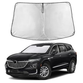 EcoNour front view showing full windshield fit and complete coverage benefit