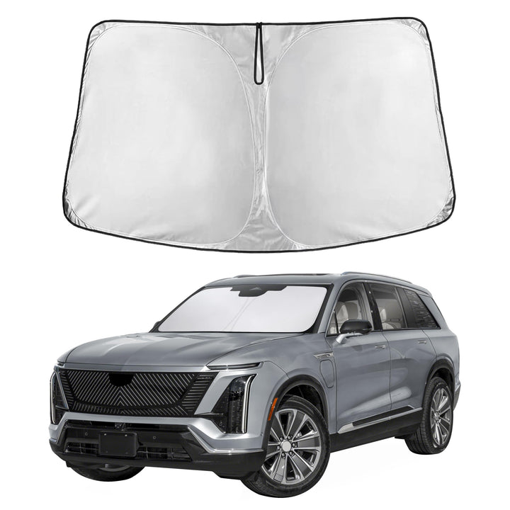 EcoNour front packaging showing exact-fit Cadillac protection