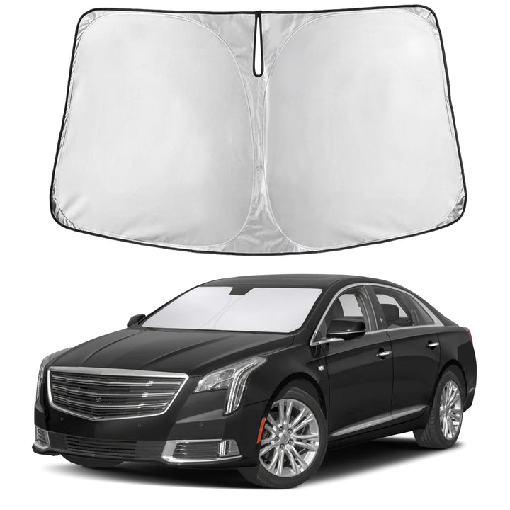 EcoNour front packaging view showing fit for Cadillac XTS and quick install benefit