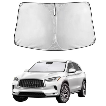 EcoNour front packaging for Infiniti QX50 showing fit and benefit of full coverage