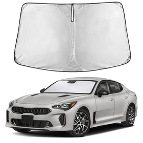 EcoNour front view showing full-fit for Kia Stringer and instant heat reduction