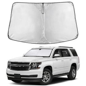EcoNour front view showing full windshield coverage and cooling benefit
