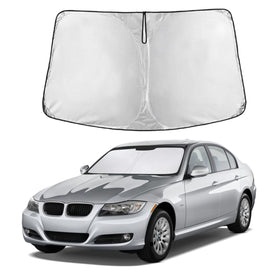 EcoNour front view packaging showing full-coverage fit and easy install benefit