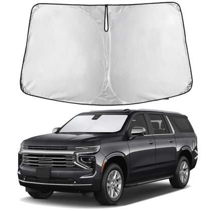 EcoNour front view of packaged sunshade showing full-coverage protection