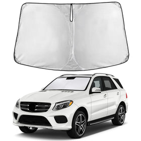 EcoNour sunshade front packaging showing custom GLE fit and protection