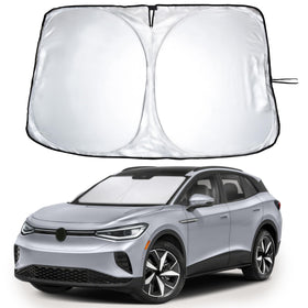 EcoNour front packaging showing VW ID.4 tailored shape and quick-install benefit