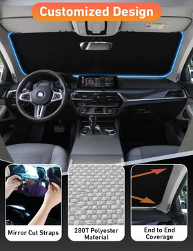 EcoNour installed in Mazda CX-50 reducing dashboard heat and glare