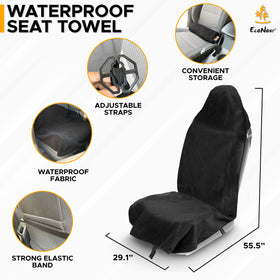 EcoNour installed in SUV showing universal fit and easy setup