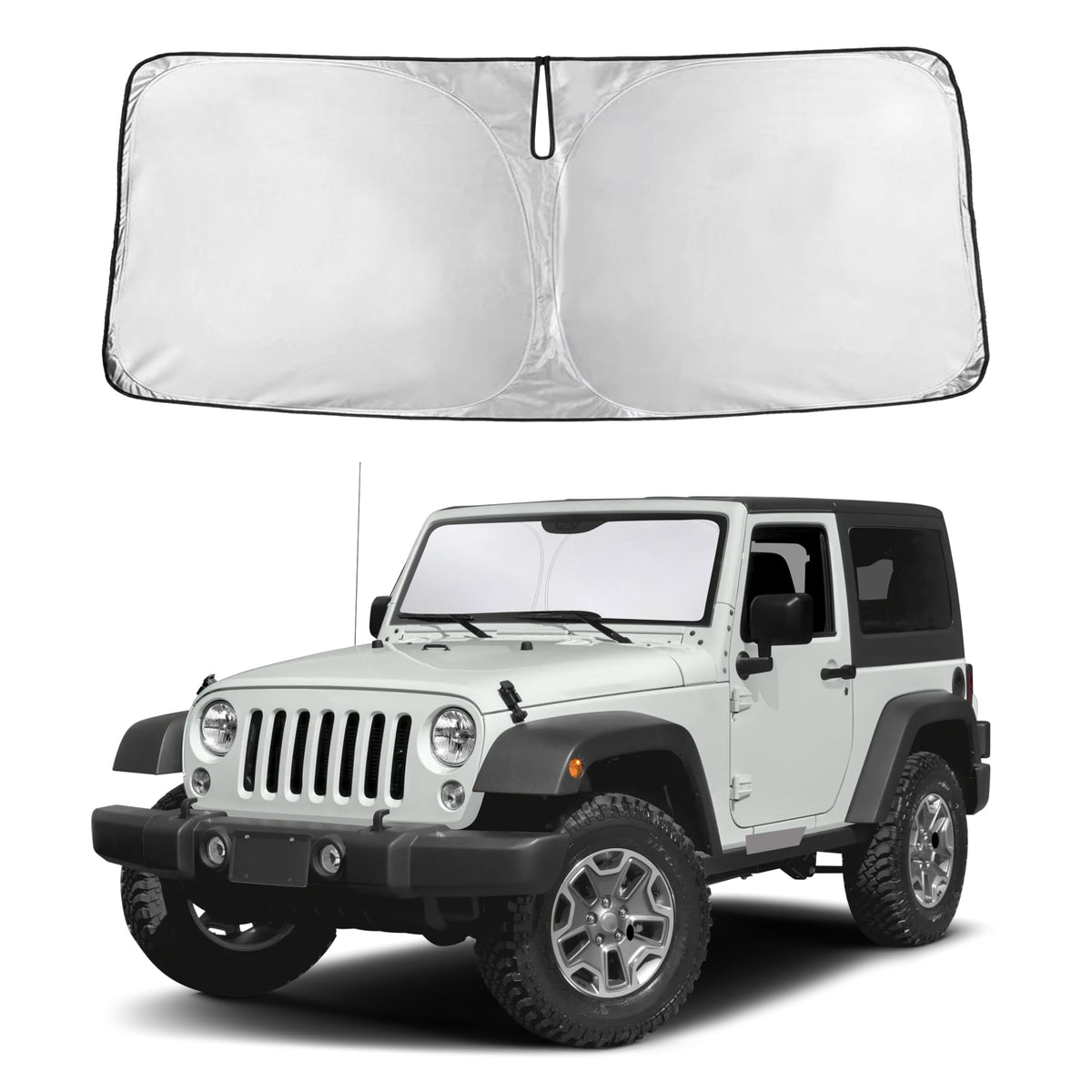 EcoNour front packaging showing full windshield coverage benefit