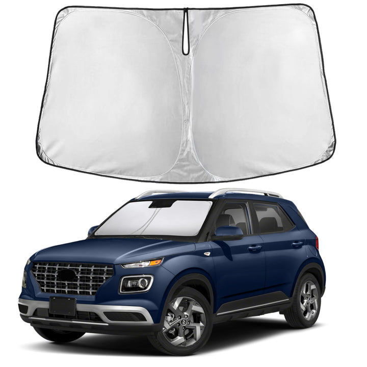 EcoNour front packaging view showing exact Hyundai Venue fit and instant protection