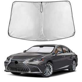 EcoNour front windshield view showing full coverage and protective fit