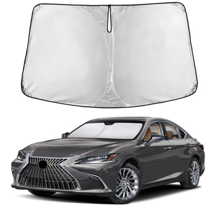 EcoNour front windshield view showing full coverage and protective fit