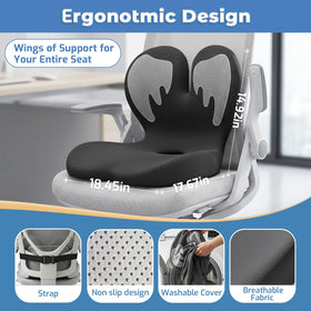 ECONVCE zipper detail and removable cover for easy washing and freshness