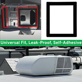 EcoSynic foam trimmed to fit showing DIY customization and airflow control benefit