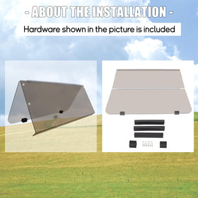 ECOTRIC acrylic surface detail highlighting shatter-resistant clarity