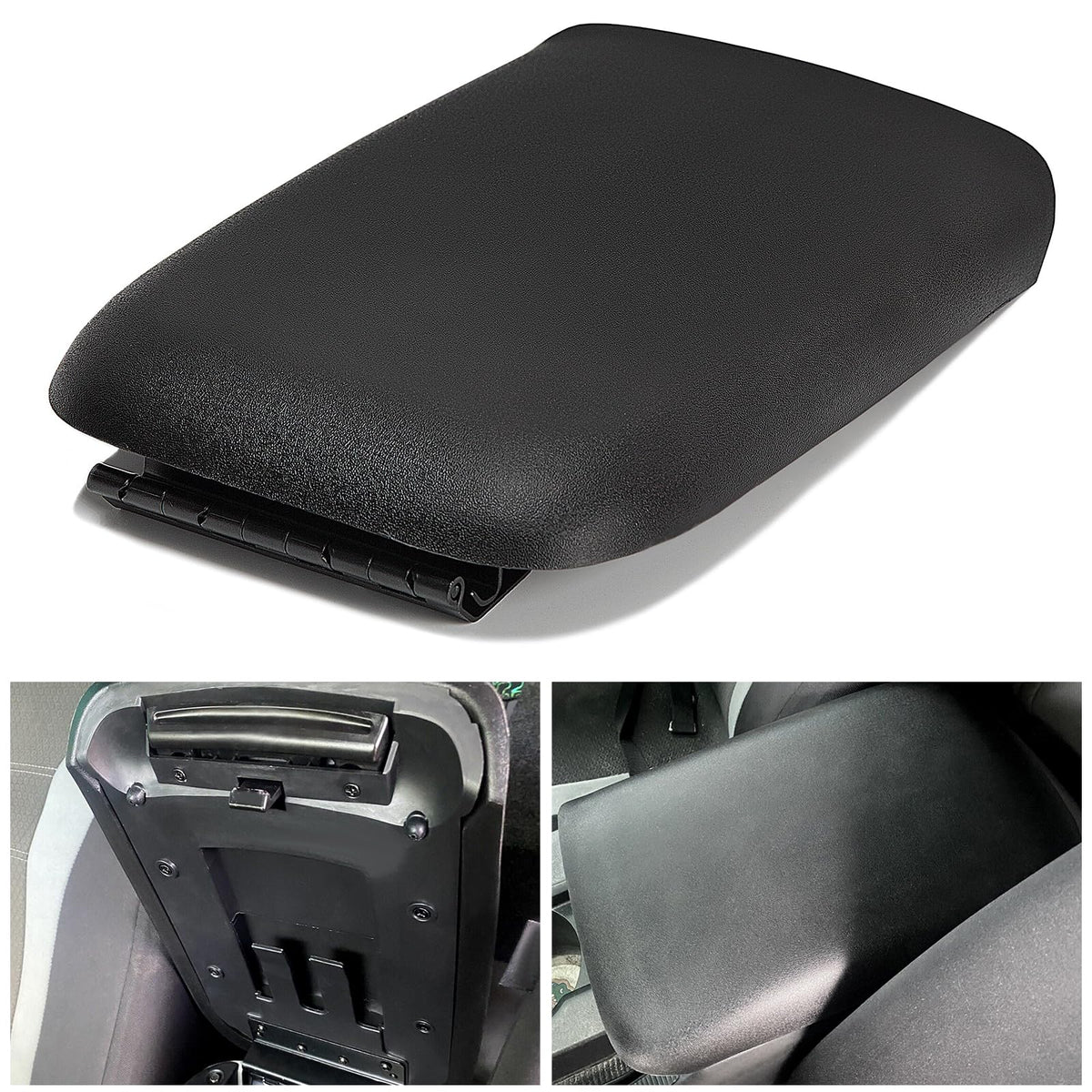 ECOTRIC armrest front view showing clean replacement and restored appearance