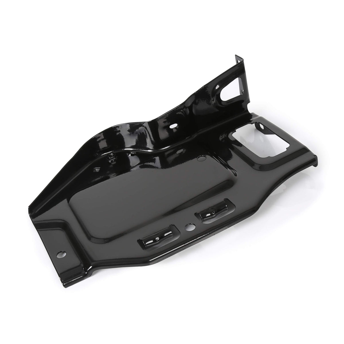 ECOTRIC tray surface finish closeup highlighting corrosion-resistant prep
