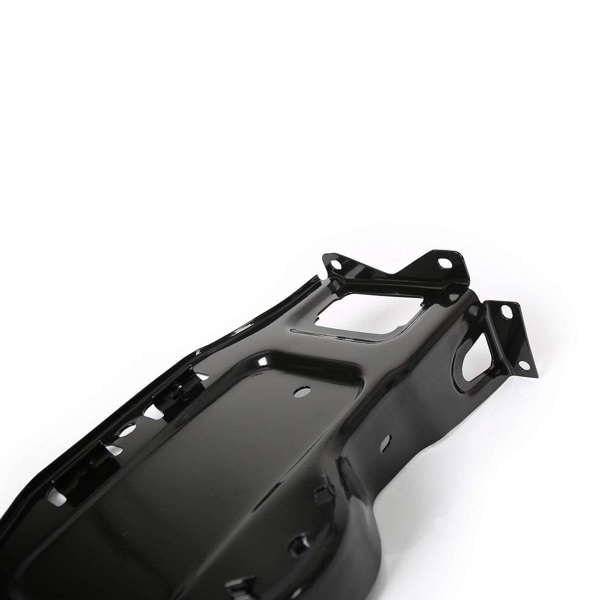 ECOTRIC tray beside a battery for scale showing accurate size and fit