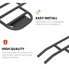 ECOTRIC headlight clearance detail showing compatibility and fit