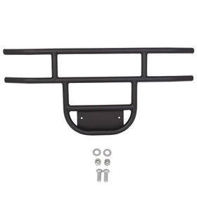 ECOTRIC brush guard protecting cart in off-road setting