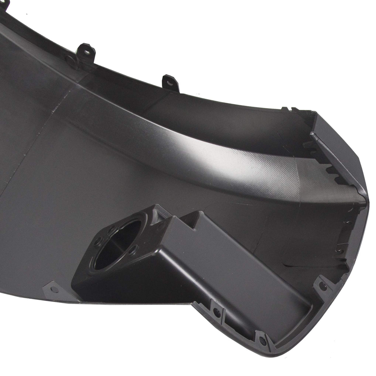 ECOTRIC bumper end cap held to show scale and fitment benefit