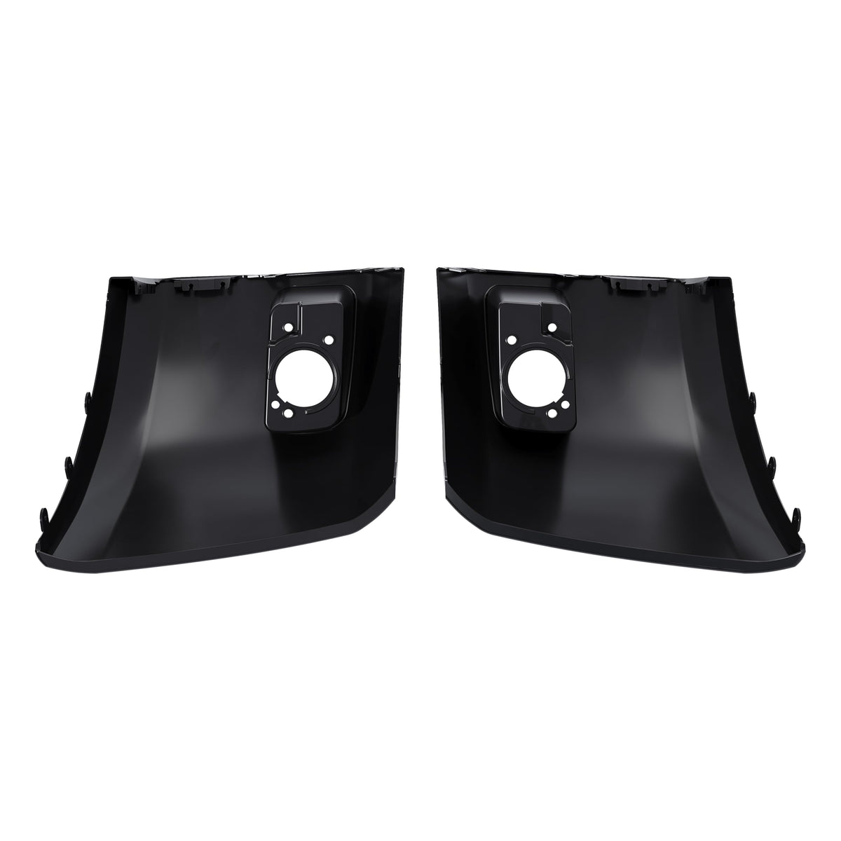 ECOTRIC bumper end cap primed finish showing paint-ready benefit