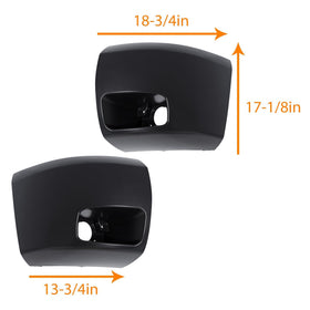 ECOTRIC bumper end cap side profile demonstrating contour match benefit