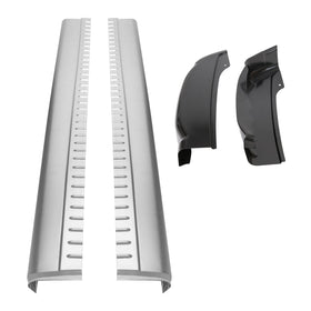 ECOTRIC cab corner close-up highlighting reinforced underside protection against impacts and road debris