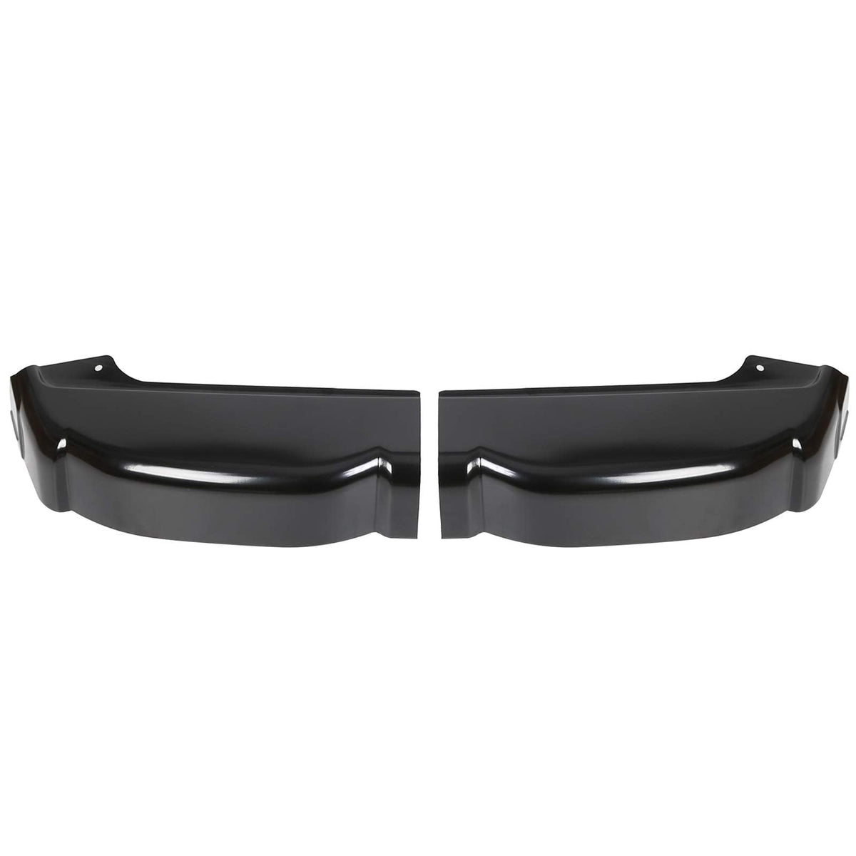 ECOTRIC cab corner installed on truck protecting underside and restoring look