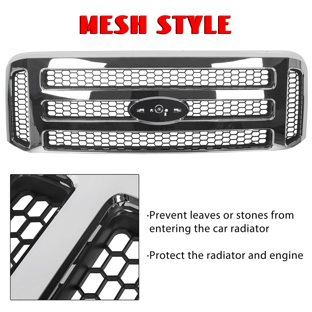 ECOTRIC chrome surface detail highlighting durable finish and shine