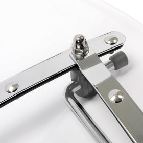 ECOTRIC transparent screen demonstrating unobstructed forward visibility benefit