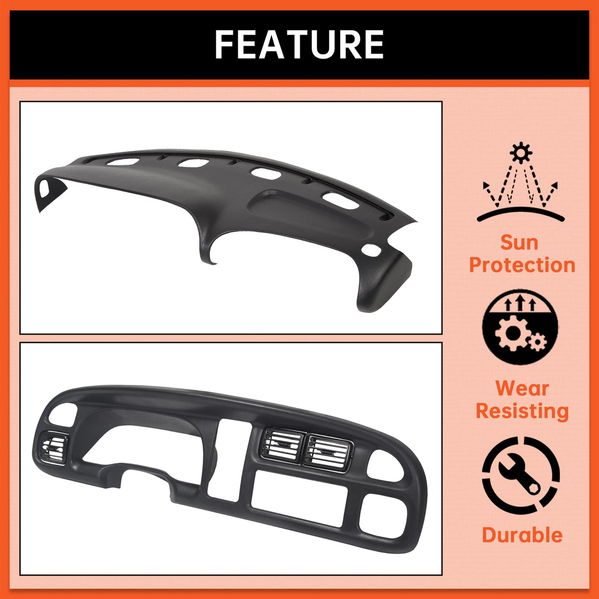 ECOTRIC clips and mounting hardware displayed for easy installation